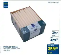 Makro SVÍČKA 22 × 240 mm nabídka