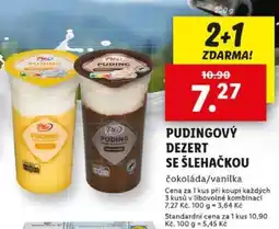 Lidl Pudingový dezert se šlehačkou nabídka