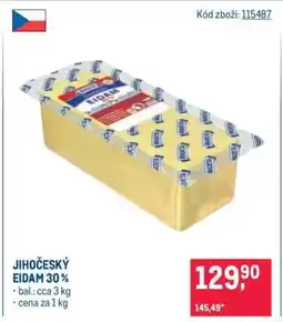 Makro Jihočeský eidam 30 % nabídka