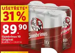 Lidl Gambrinus 10 Originál nabídka