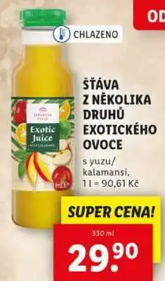 Lidl Exotic Juice with Calamansi nabídka