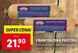 Lidl PIKOK FRANCOUZSKÁ PAŠTIKA nabídka