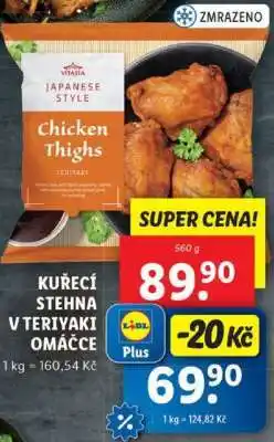 Lidl Vitasia Japanese Style Chicken Thighs Teriyaki nabídka