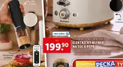 Lidl SILVERCRESTⓇ KITCHEN TOOLS ELEKTRICKÝ MLÝNEK NA SŮL A PEPŘ nabídka