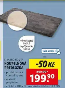 Lidl LIVARNO HOME KOUPELNOVÁ PŘEDLOŽKA nabídka