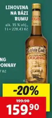 Lidl Captain Cook's Smooth & Spiced Original nabídka
