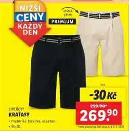 Lidl LIVERGY KRAŤASY nabídka