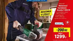 Lidl PARKSIDE Matovací/kartáčová bruska 1300 W nabídka