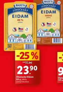 Lidl Jihočeský eidam nabídka