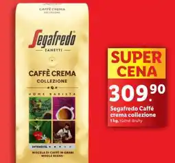 Lidl Segafredo Caffé Crema Collezione nabídka