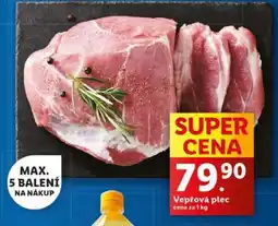 Lidl VEPŘOVÁ PLEC nabídka