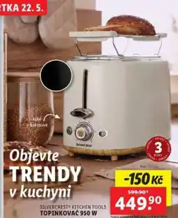 Lidl SILVERCREST KITCHEN TOOLS TOPINKOVAČ 950 W nabídka