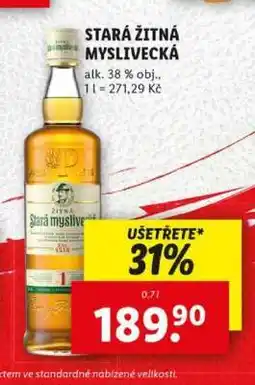 Lidl Stará žitná myslivecká nabídka