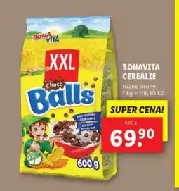 Lidl BONAVITA Cereálie nabídka