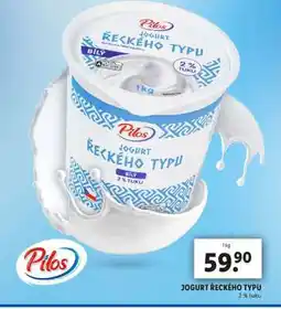 Lidl Pilos jogurt řeckého typu nabídka