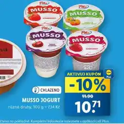 Lidl Pilos Musso Jogurt nabídka