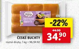 Lidl České buchty nabídka