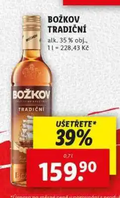 Lidl Božkov Tradiční nabídka