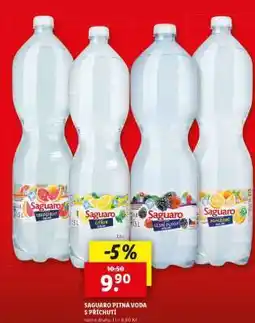 Lidl Saguaro pitná voda s příchutí nabídka