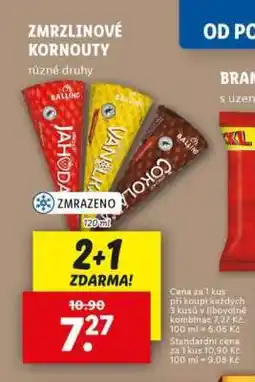 Lidl ZMRZLINOVÉ KORNOUTY nabídka