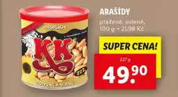 Lidl Arašídy nabídka