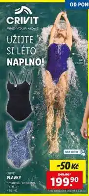 Lidl CRIVIT PLAVKY nabídka