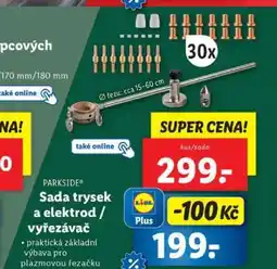 Lidl PARKSIDE Sada trysek a elektrod / vyřezávač nabídka
