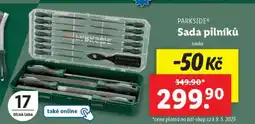 Lidl PARKSIDE SADA PILNÍKŮ nabídka