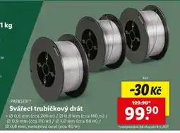 Lidl PARKSIDE Svářecí trubičkový drát nabídka