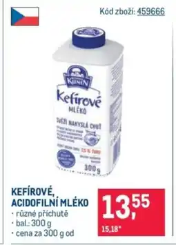 Makro Kefírové, acidofilní mléko nabídka
