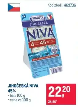 Makro MADETA Jihočeská niva 45% nabídka