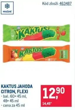 Makro Kaktus jahoda citron, flexi nabídka