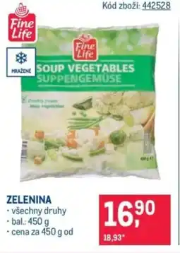 Makro Fine Life Zelenina nabídka