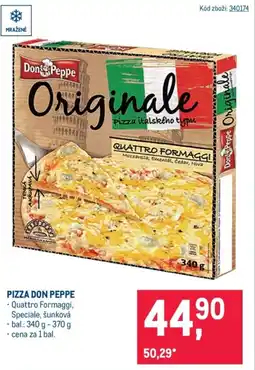 Makro Pizza Don peppe nabídka