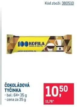 Makro Čokoládová tyčinka nabídka