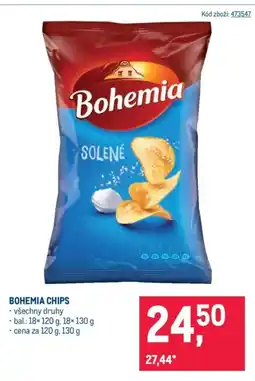 Makro Bohemia chips nabídka