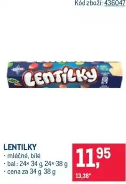 Makro Lentilky nabídka