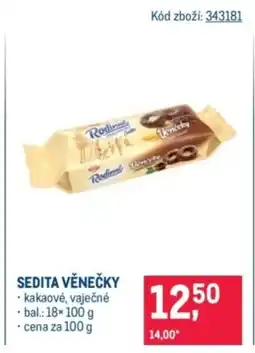 Makro Sedita věnečky nabídka
