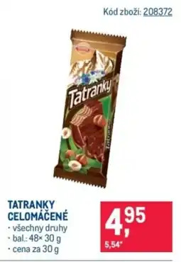 Makro Tatranky celomáčené nabídka