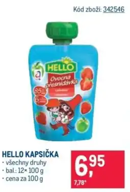 Makro Hello kapsička nabídka
