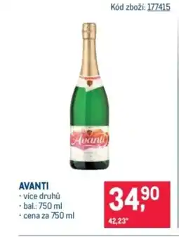 Makro AVANTI nabídka