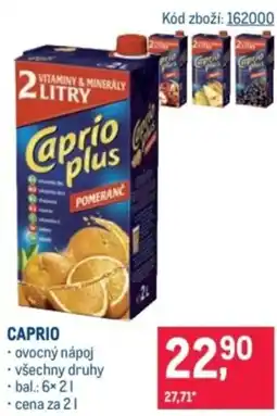Makro CAPRIO nabídka