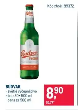 Makro BUDVAR nabídka
