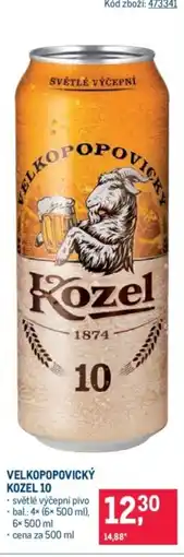 Makro VELKOPOPOVICKÝ KOZEL 10 nabídka