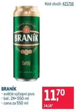 Makro BRANÍK nabídka