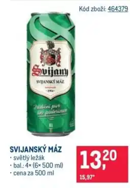 Makro SVIJANSKÝ MÁZ nabídka