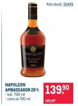 Makro Napoleon ambassador 28% nabídka