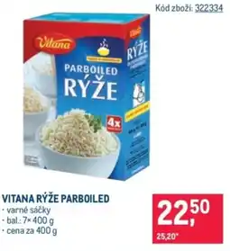 Makro Vitana rýže parboiled nabídka