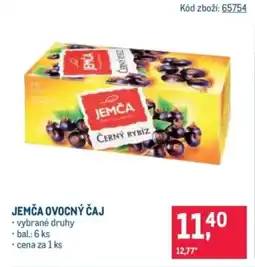 Makro Jemča ovocný čaj nabídka