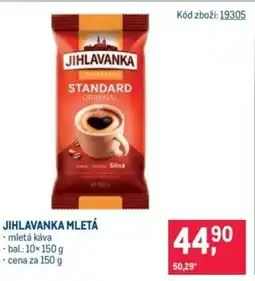 Makro Jihlavanka mletá nabídka